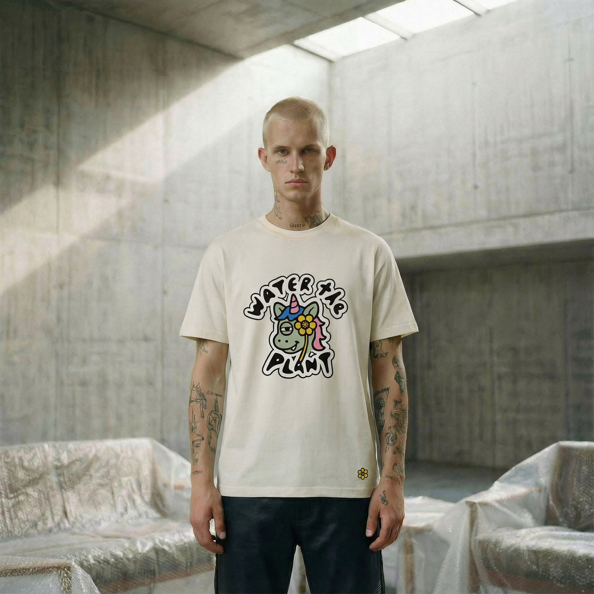 """Skyhigh"" Tee | White"