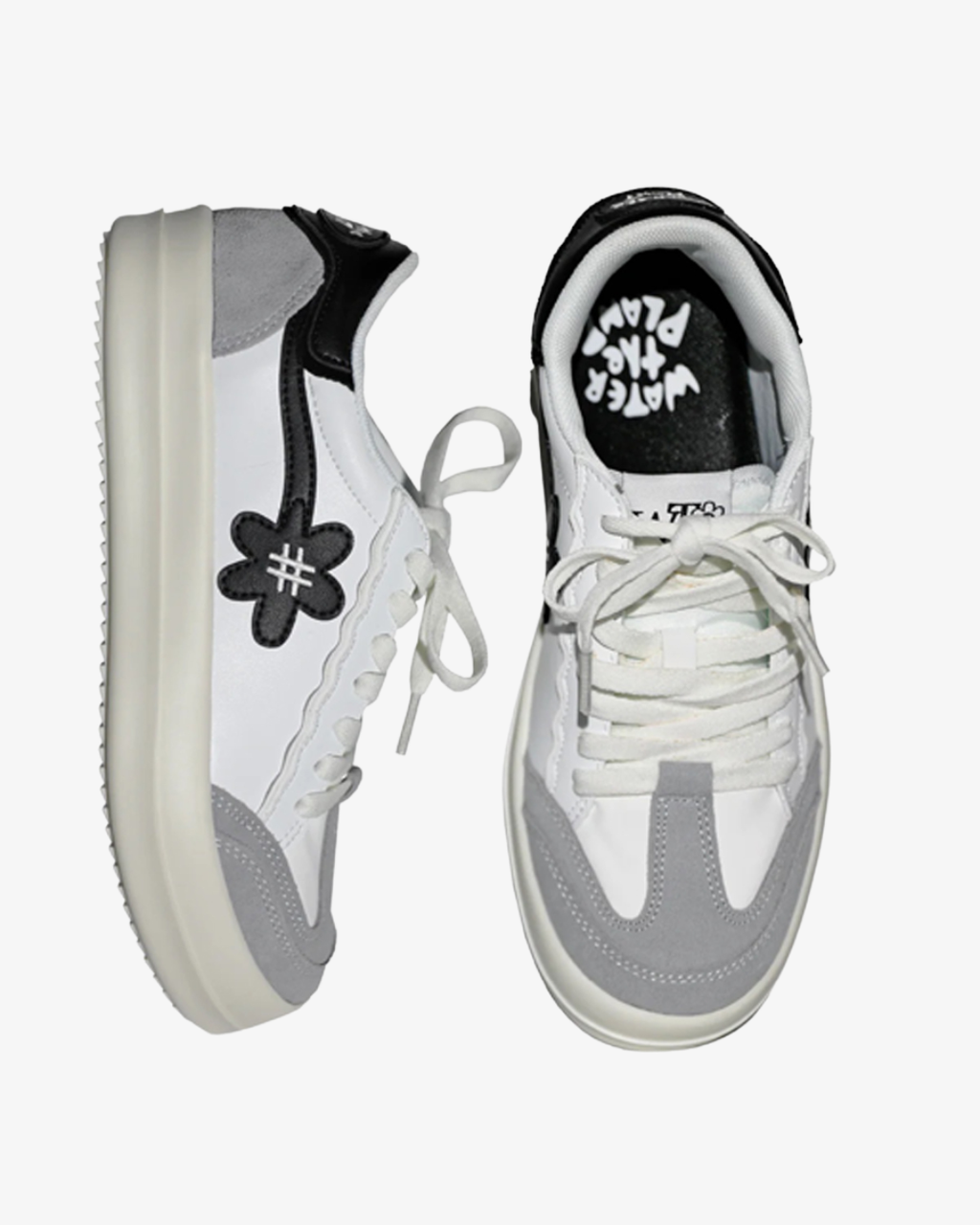 "BONE" Vintage Kicks | White