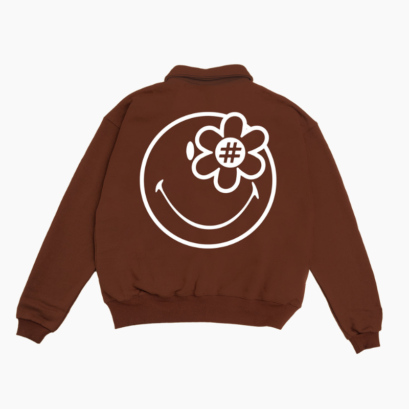 SMILEYWORLD® エンチャント L/S ポロ | ブラウン