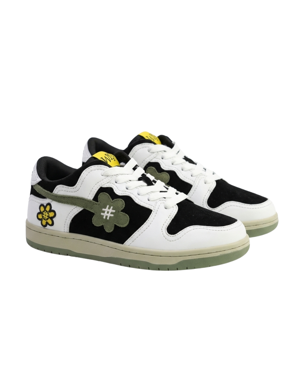 “WHITE TRUFFLE" Dream Kicks | Olive Green