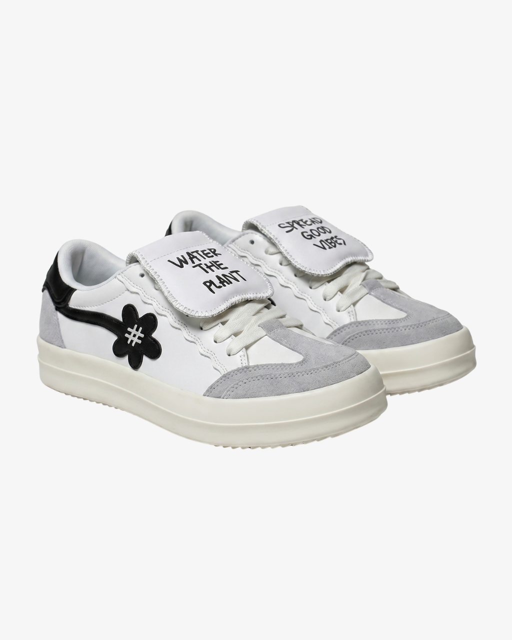 "BONE" Vintage Kicks | White