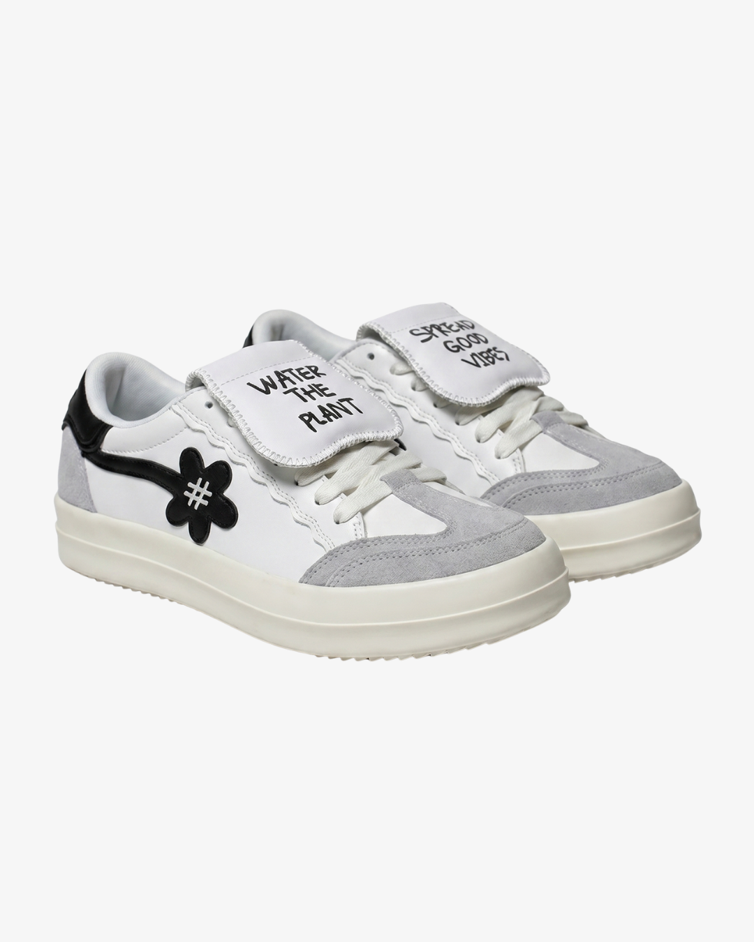 "BONE" Vintage Kicks | White