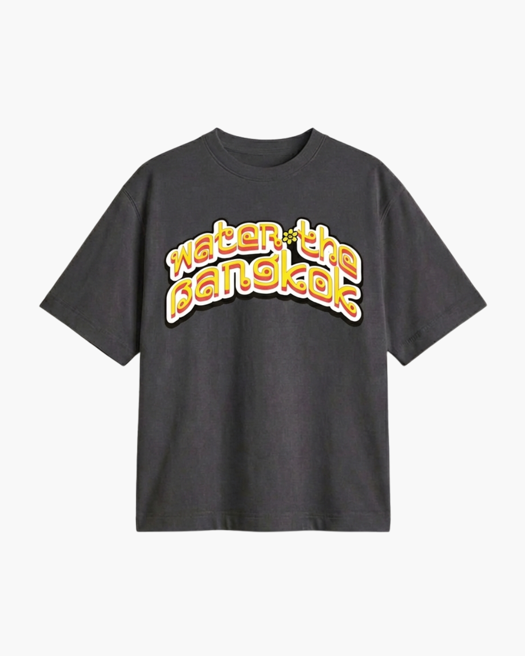 """Water The Bangkok"" Tee | Gray"