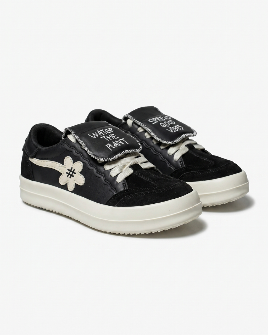 "GHOST" Vintage Kicks | Black
