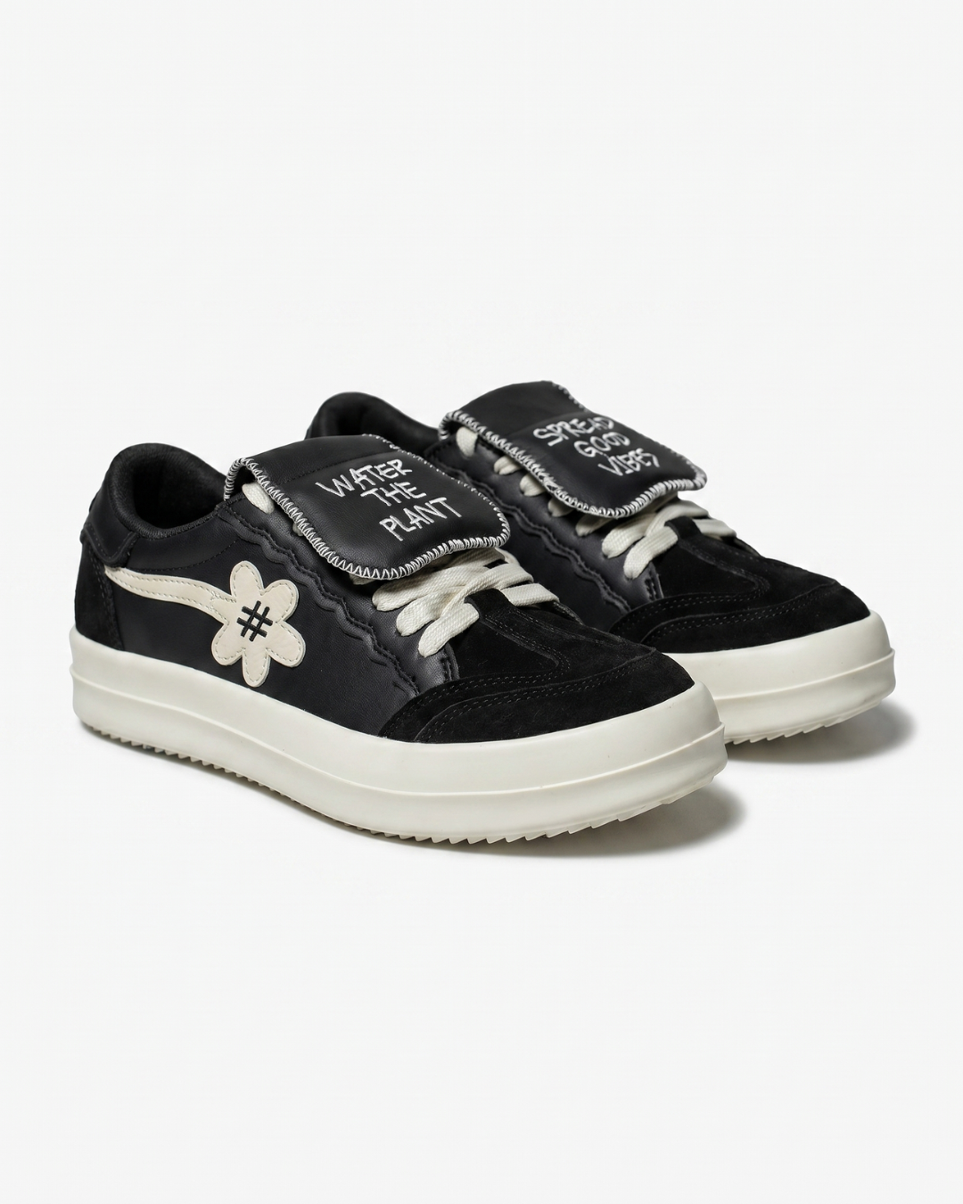 "GHOST" Vintage Kicks | Black