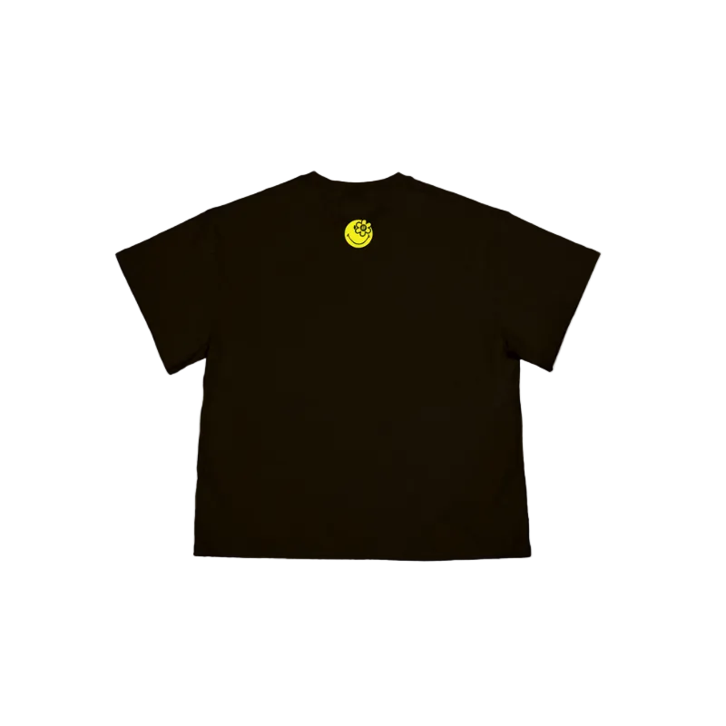 メルティングスマイリーワールド® Tシャツ | ブラック