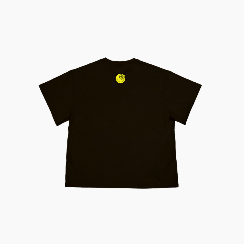 MELTING SMILEYWORLD® TSHIRT | BLACK