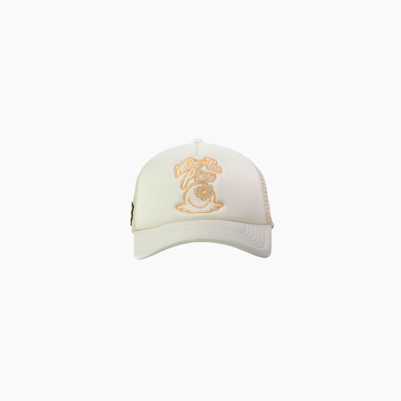 MELTING SMILEY® TRUCKER CAP | CREAM