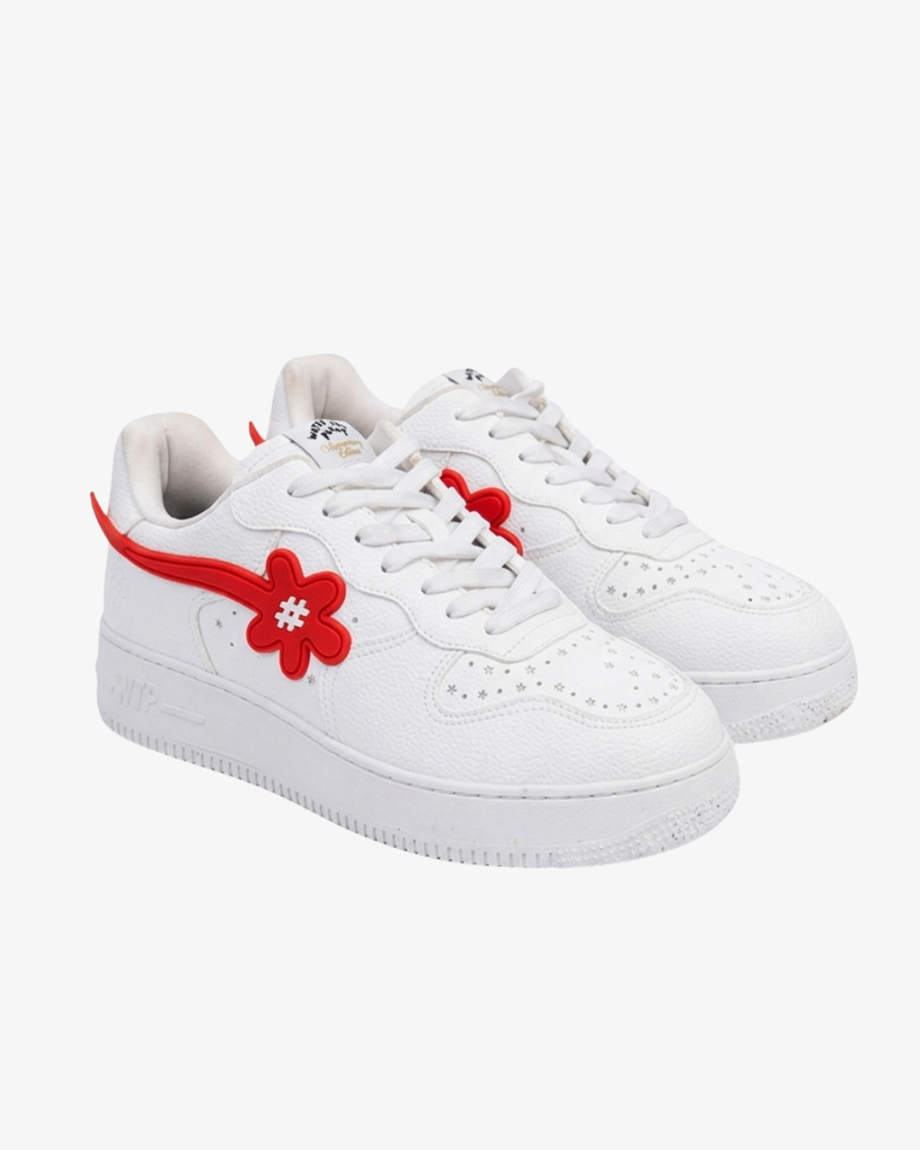 “FLARE” HK限定 GOAT キックス | ホワイトレッド