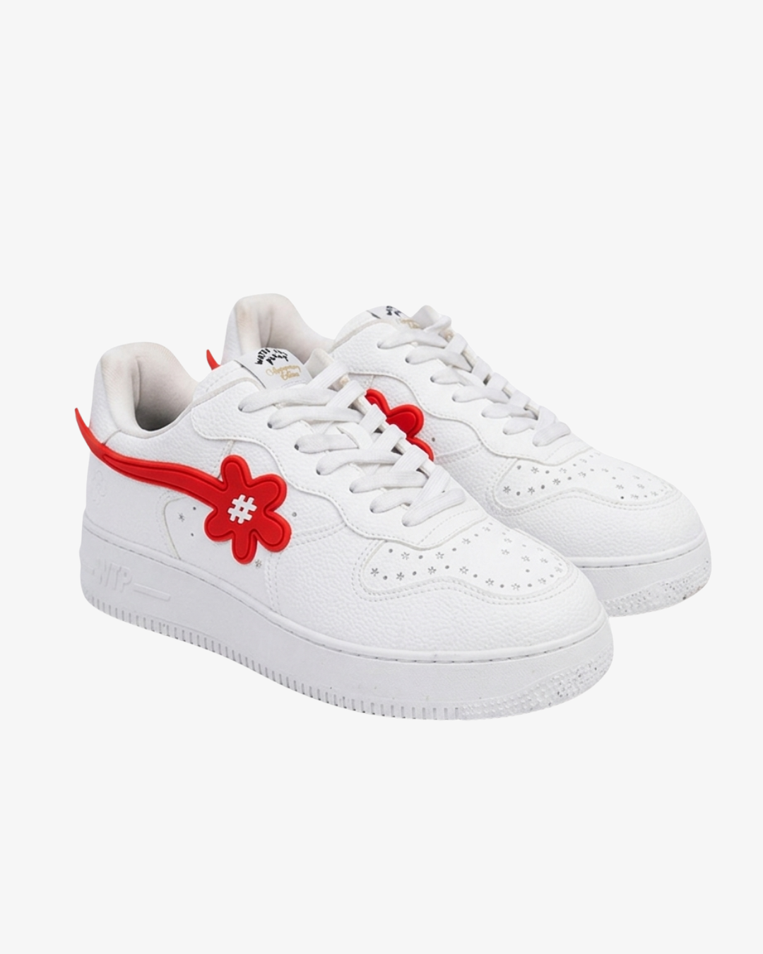 “FLARE” HK Exclusive GOAT Kicks | White Red