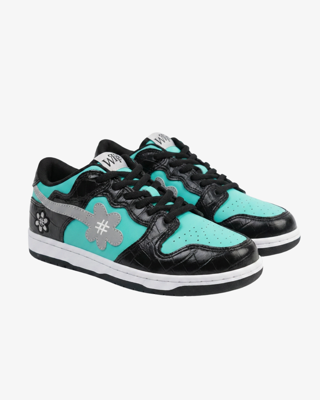 “DIAMOND" Dream Kicks | Black Tiffany Blue