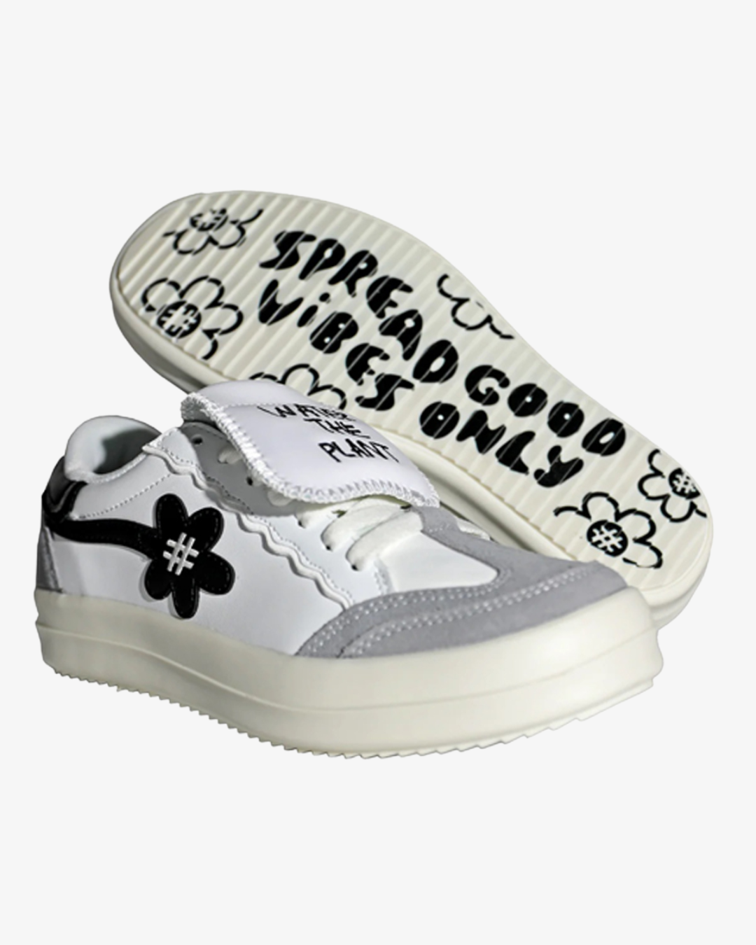 "BONE" Vintage Kicks | White