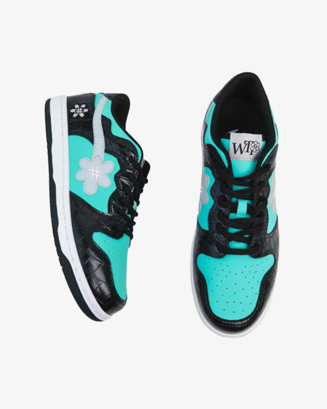 “DIAMOND" Dream Kicks | Black Tiffany Blue