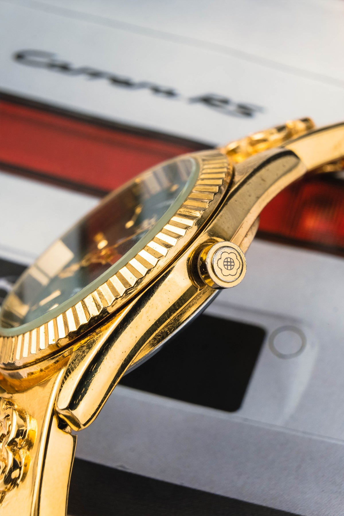 "SOLANA" Quality Time Watch 36mm | Verdant Gold