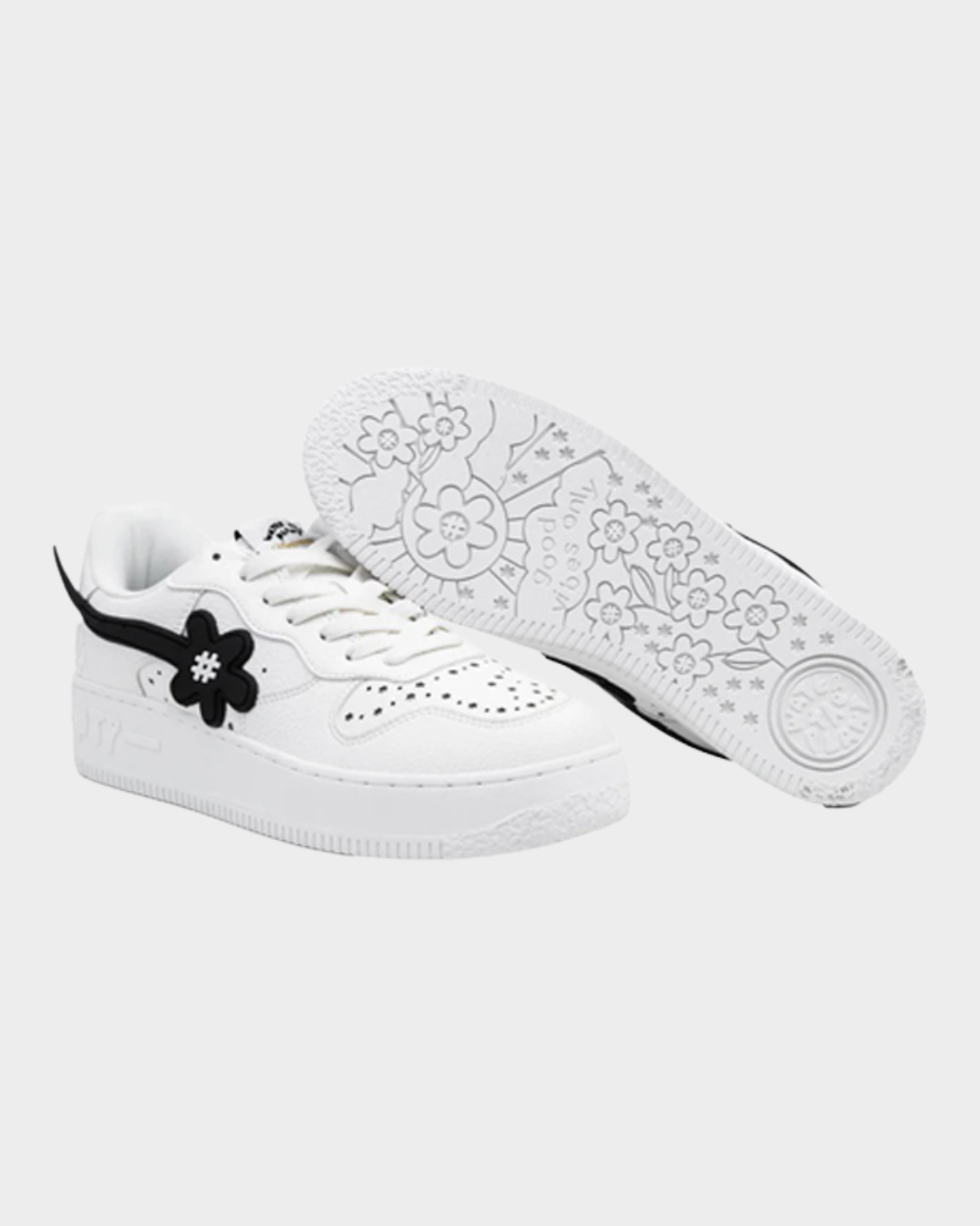“GR” GOAT Kicks | White