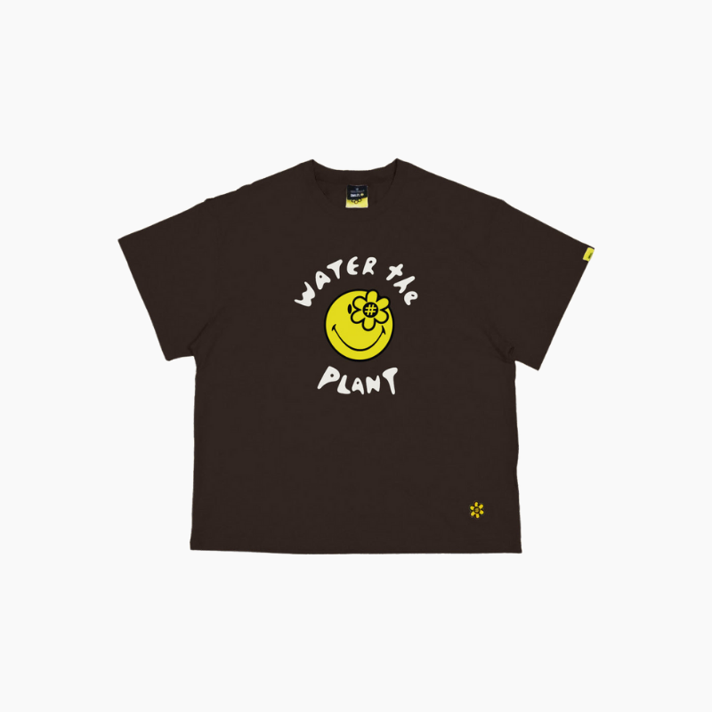 SMILEYWORLD® CHEERS TSHIRT | BROWN