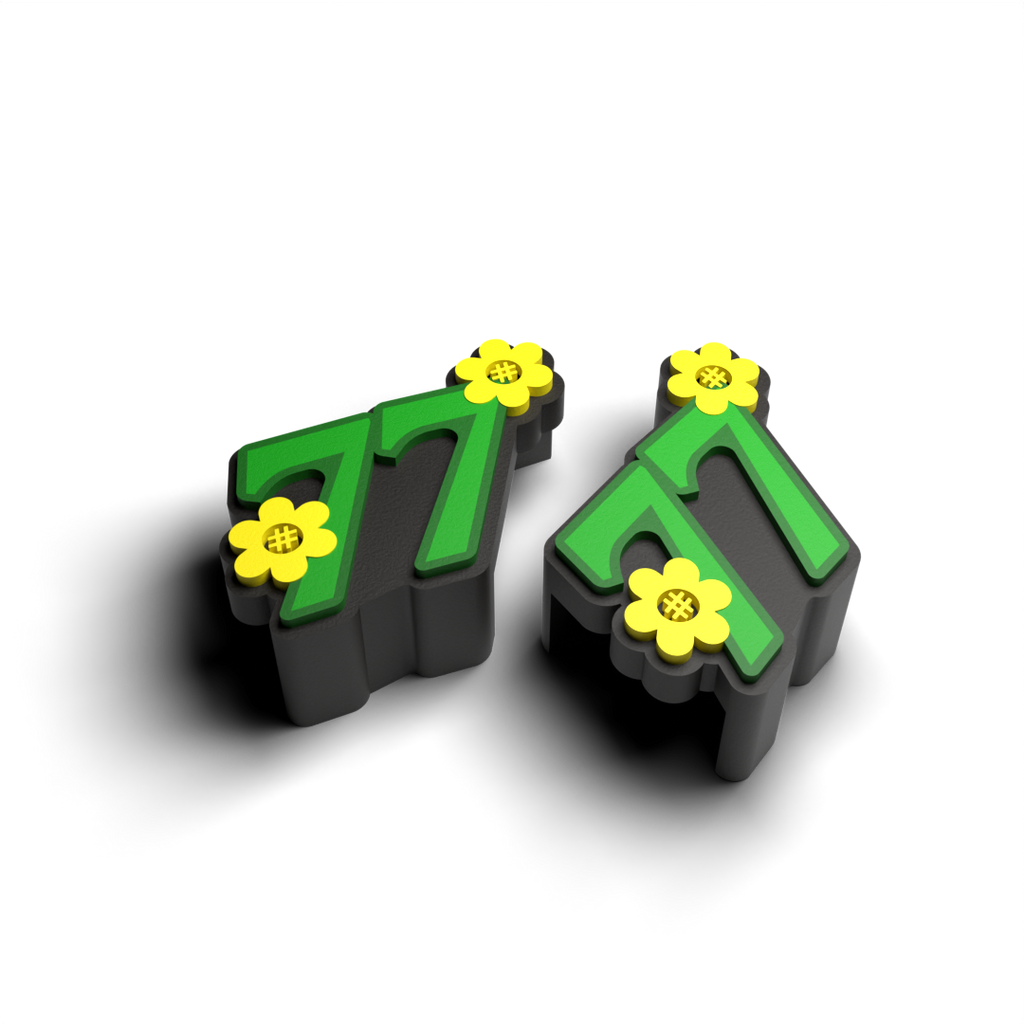 """77"" Charm | Green"