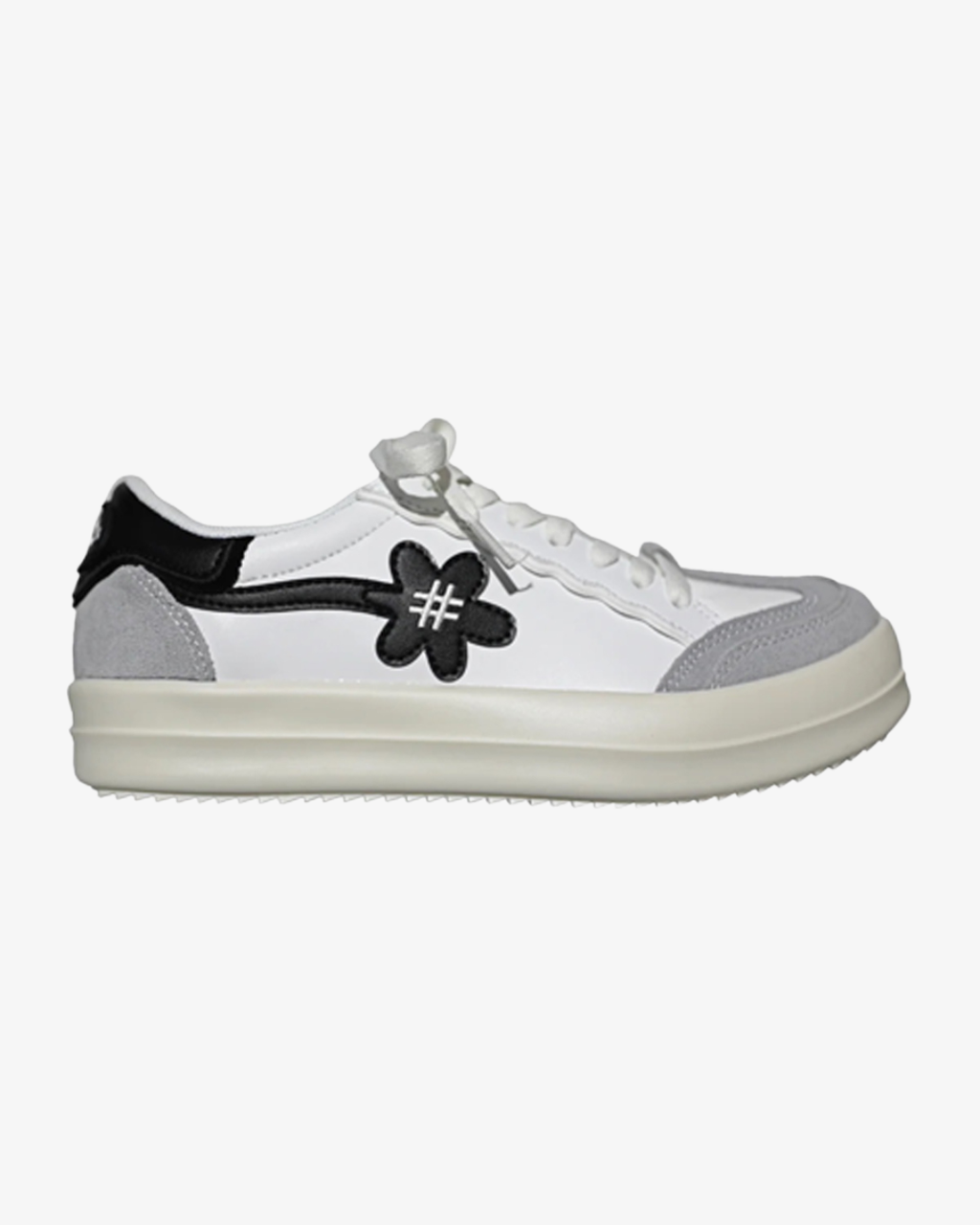"BONE" Vintage Kicks | White