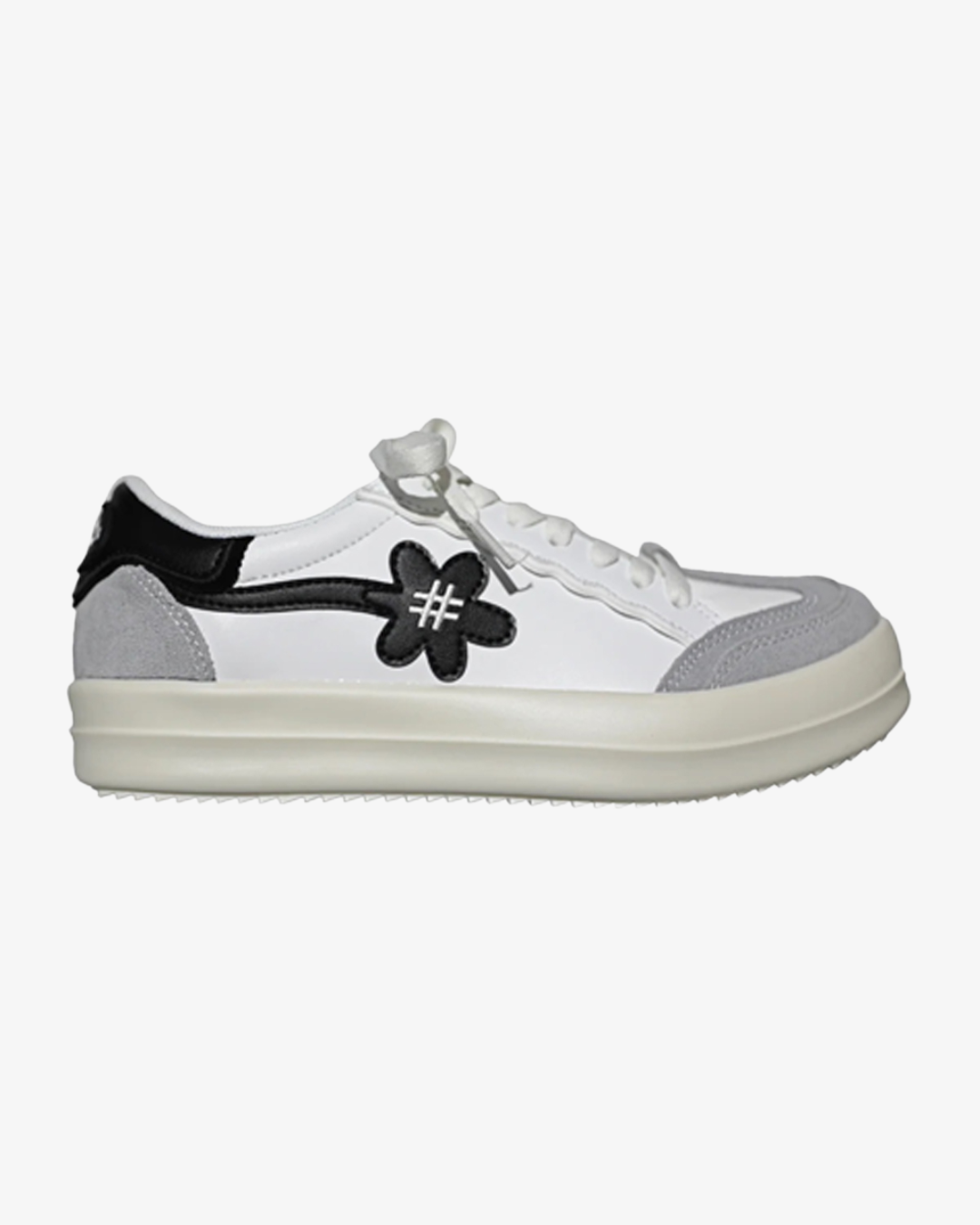 "BONE" Vintage Kicks | White