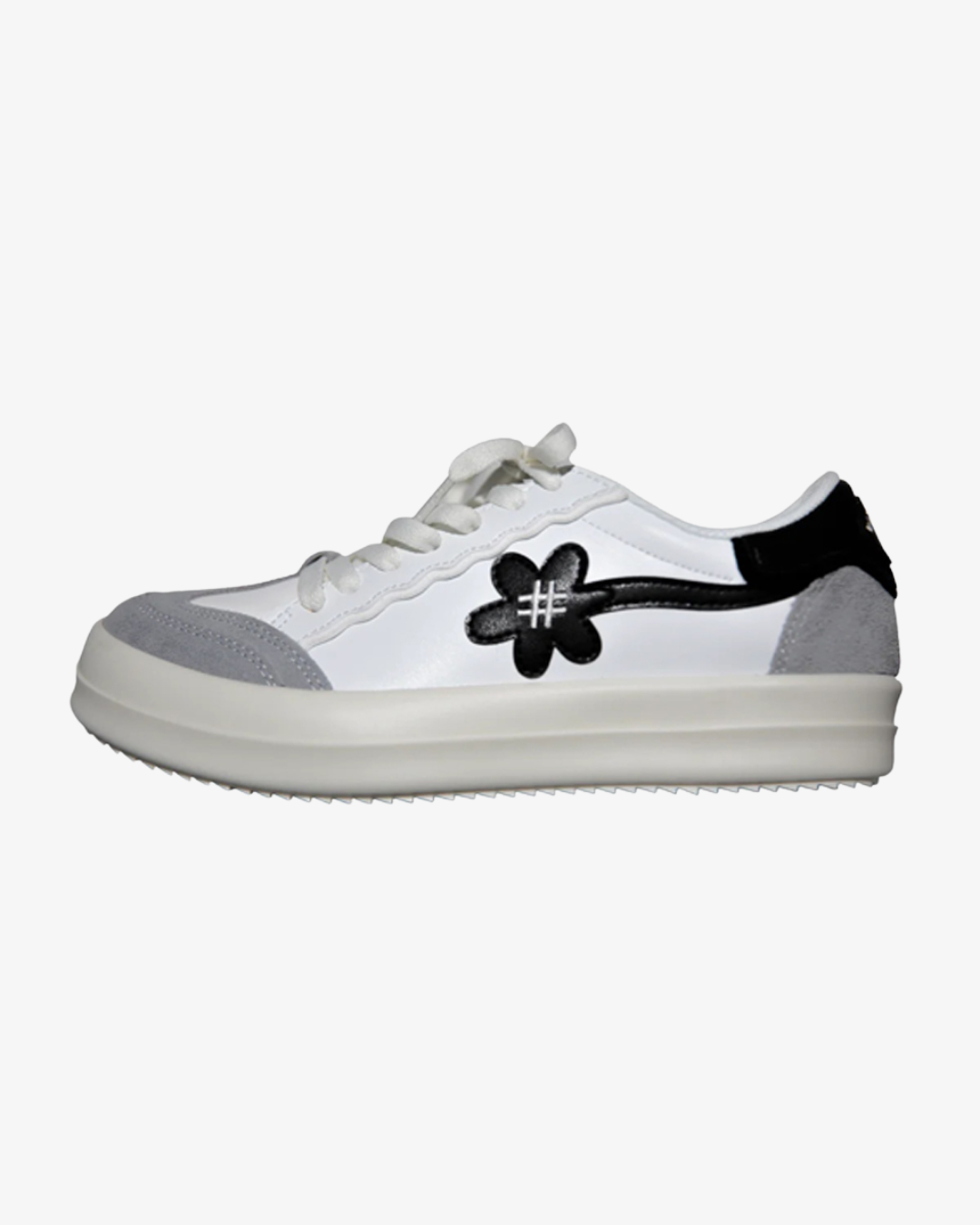 "BONE" Vintage Kicks | White