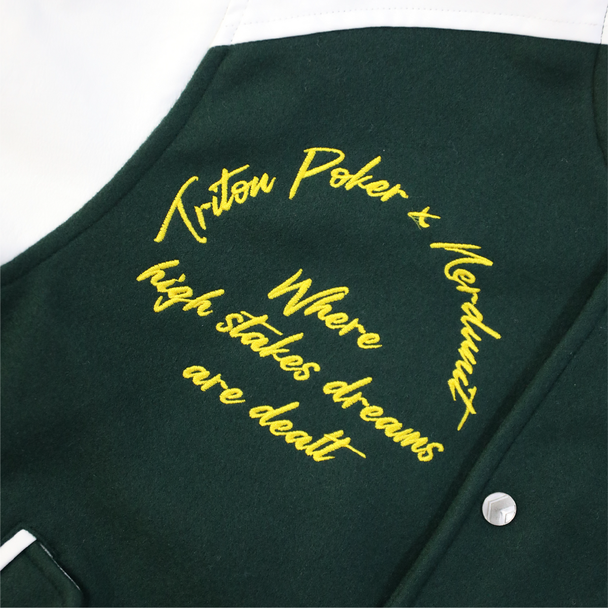 NU x TRITON "HIGH STAKES" JACKET | DARK GREEN