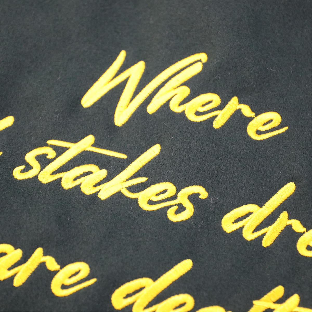NU x TRITON "HIGH STAKES" JACKET | DARK GREEN