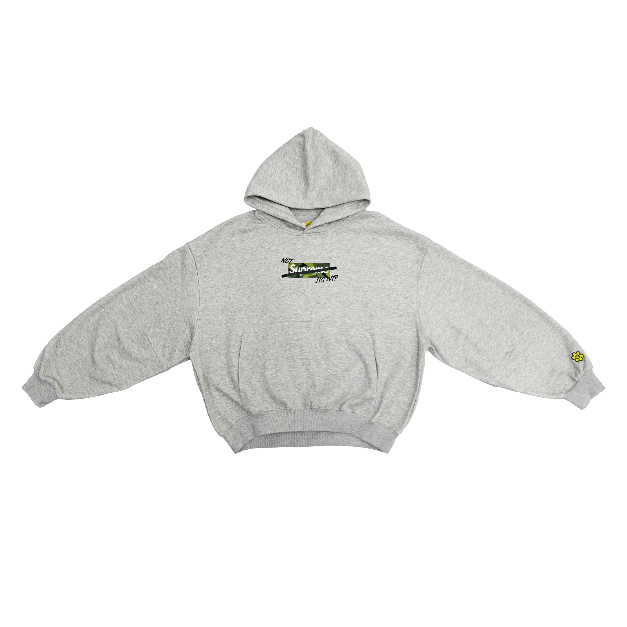 "VOLT" ノットサップフーディー | グレー