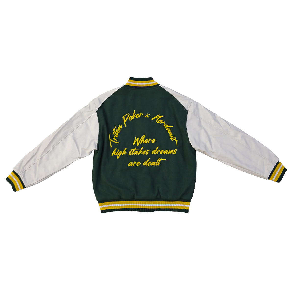 NU x TRITON "HIGH STAKES" JACKET | DARK GREEN