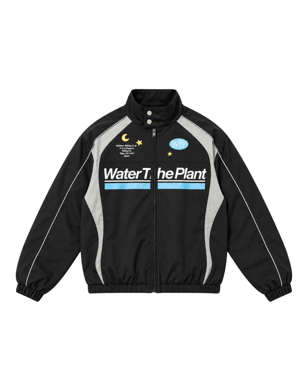 "Bluemoon" Track Jacket | Black