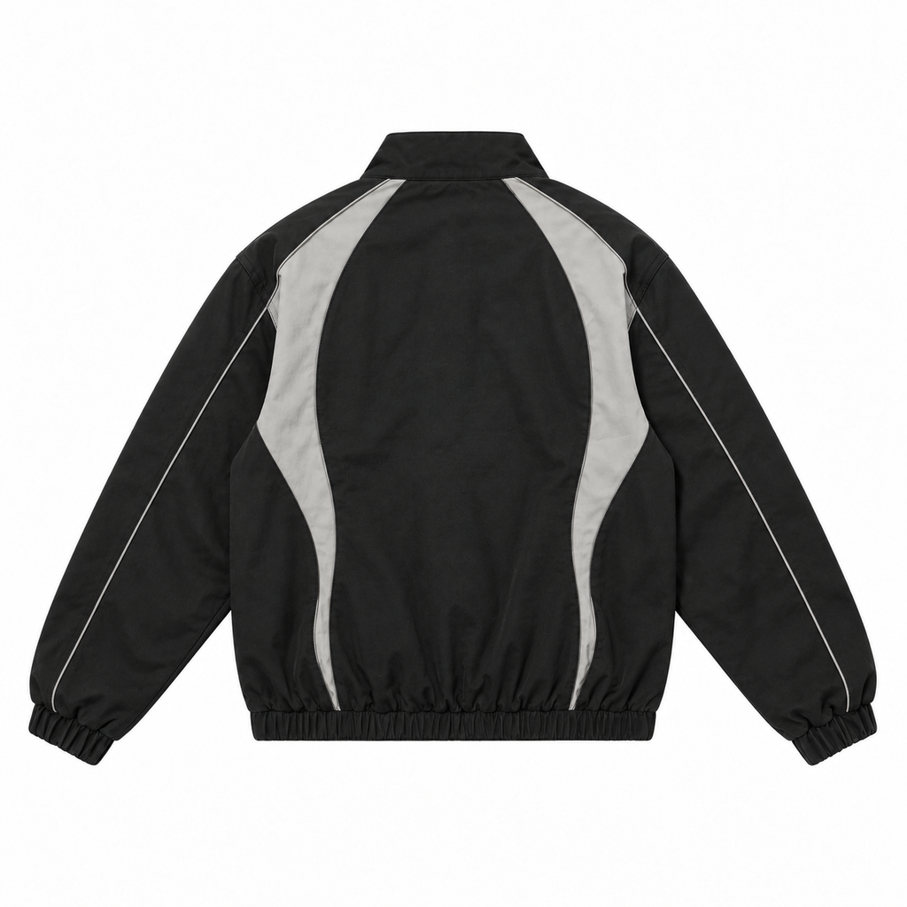 "Bluemoon" Track Jacket | Black