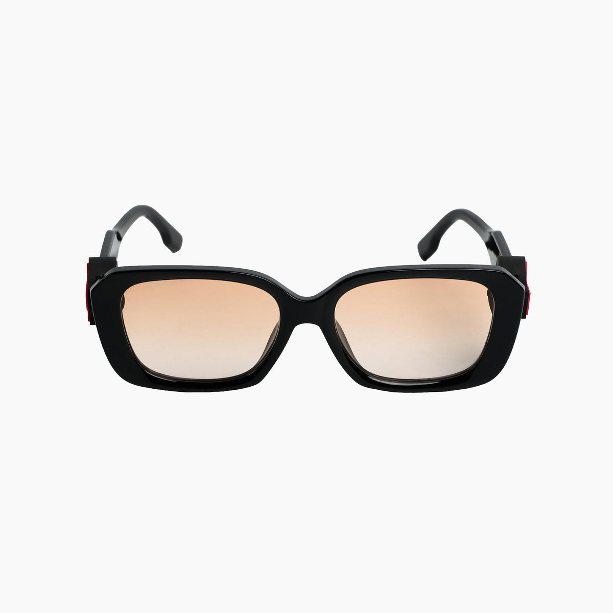 "BUBBLEGUM" Sunnies | Black | Amber Lens