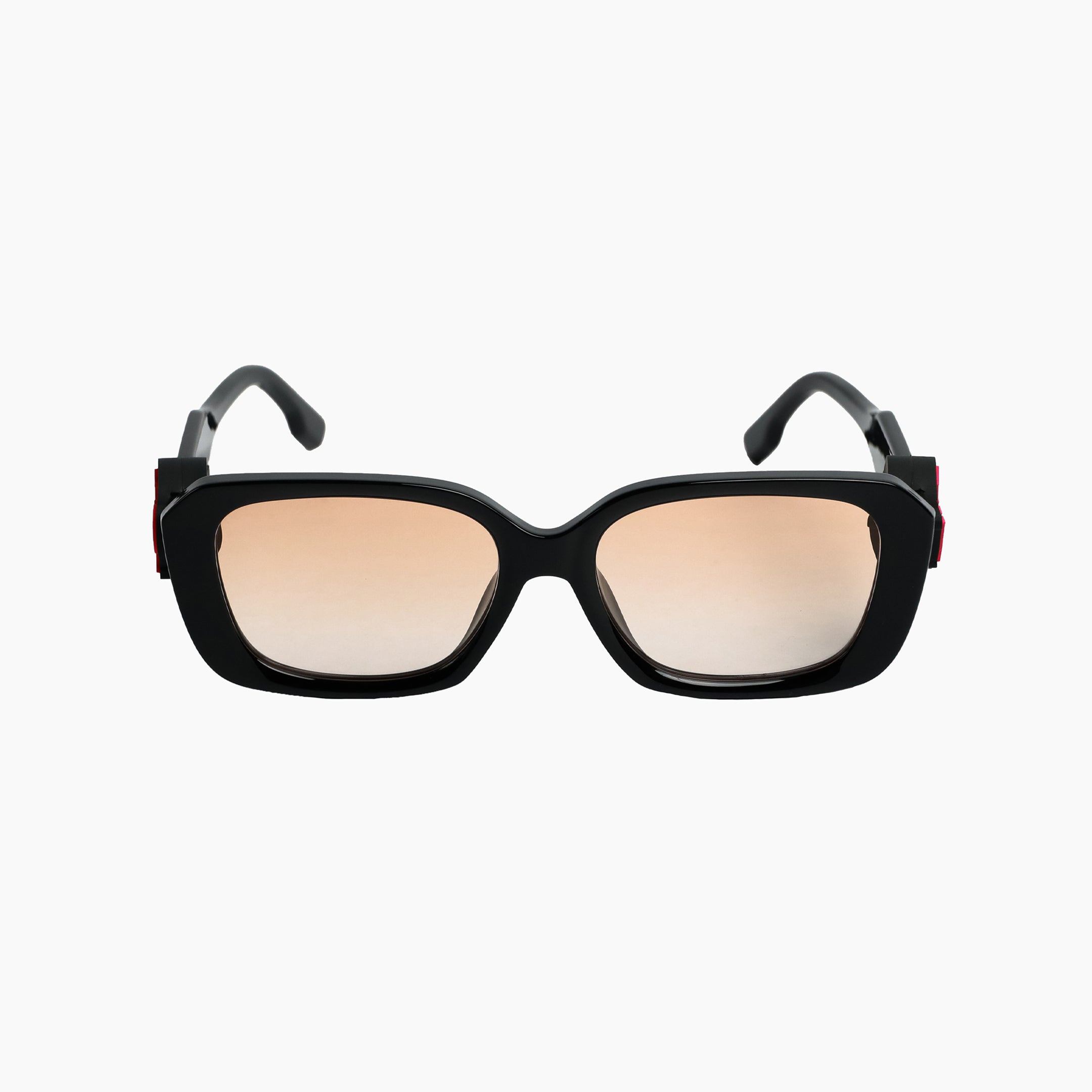 """BUBBLEGUM"" Sunnies | Black | Brown Lense"