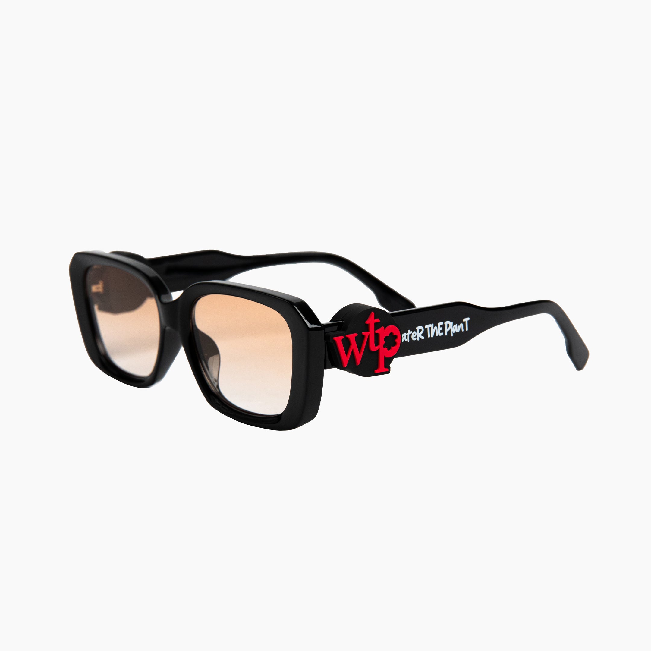 "BUBBLEGUM" Sunnies | Black | Amber Lens