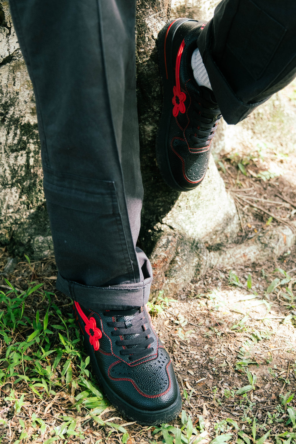 “BLAZE” Japan Exclusive GOAT Kicks | Black Red