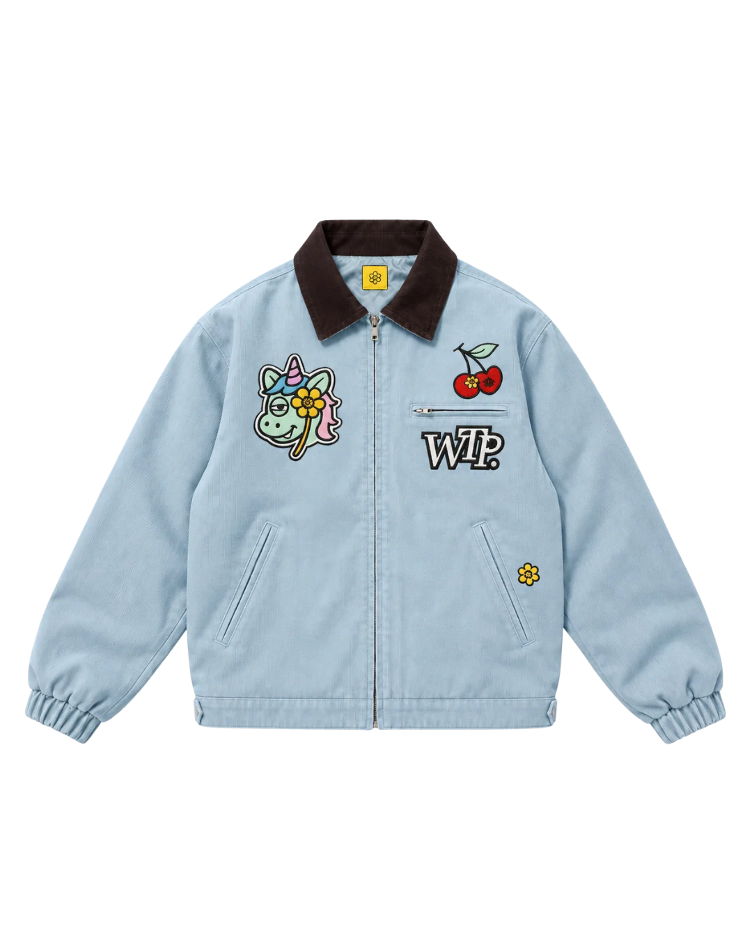 "Dream" Work Jacket | Pastel Blue