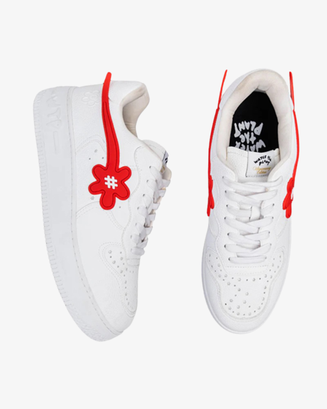 “FLARE” HK限定 GOAT キックス | ホワイトレッド
