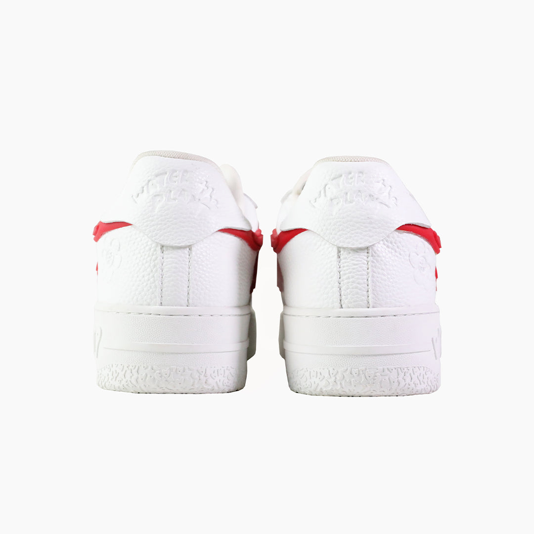 “FLARE” HK Exclusive GOAT Kicks | White Red