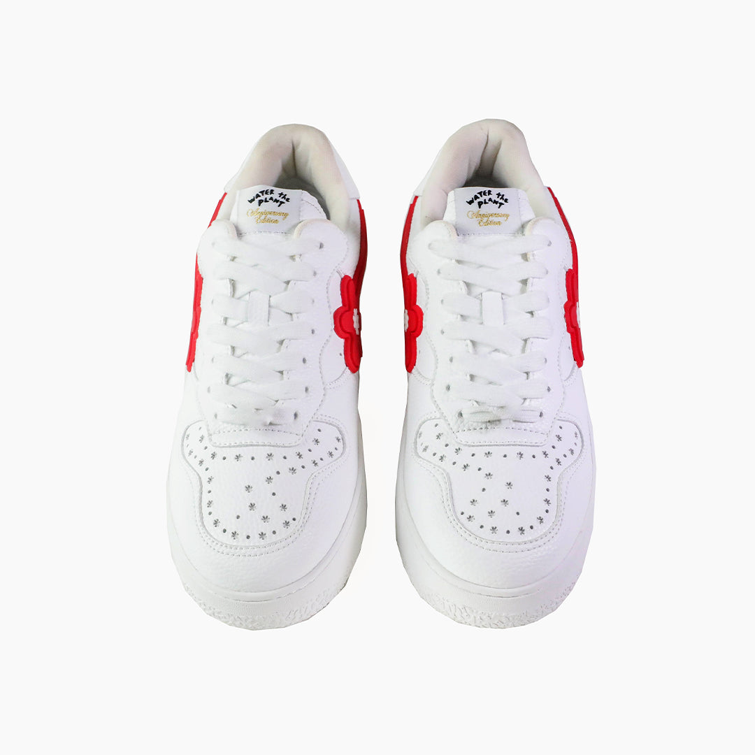 “FLARE” HK Exclusive GOAT Kicks | White Red