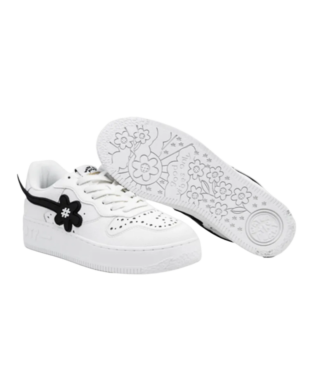 “GR” GOAT Kicks | White