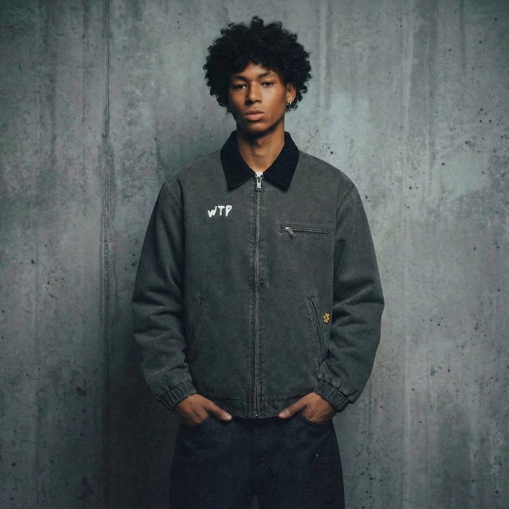 "Gates Keeper" Work Jacket | Dusty Dusk