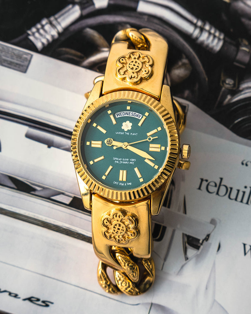 "SOLANA" クオリティタイムウォッチ 36mm | ヴァーダントゴールド