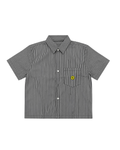 Happy Stripe Shirt | Black