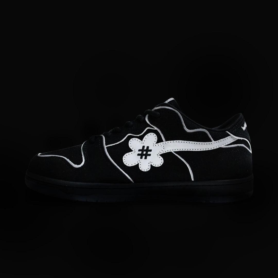 "WTP ""BLACK MAMBA"" Kicks | Reflective Black"