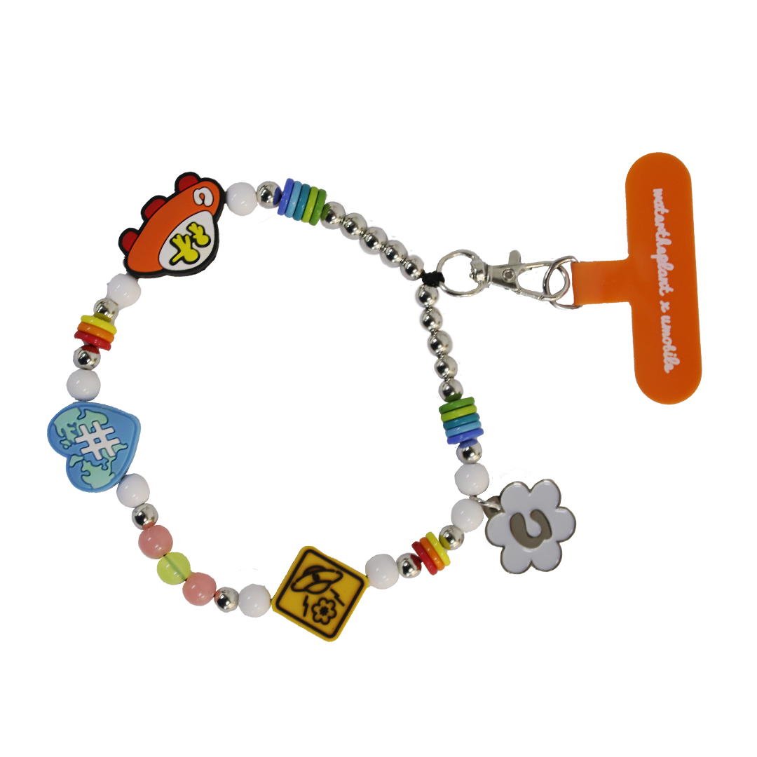WTP x UM "CITYHOPPER" Phone Charm | Multi-colour
