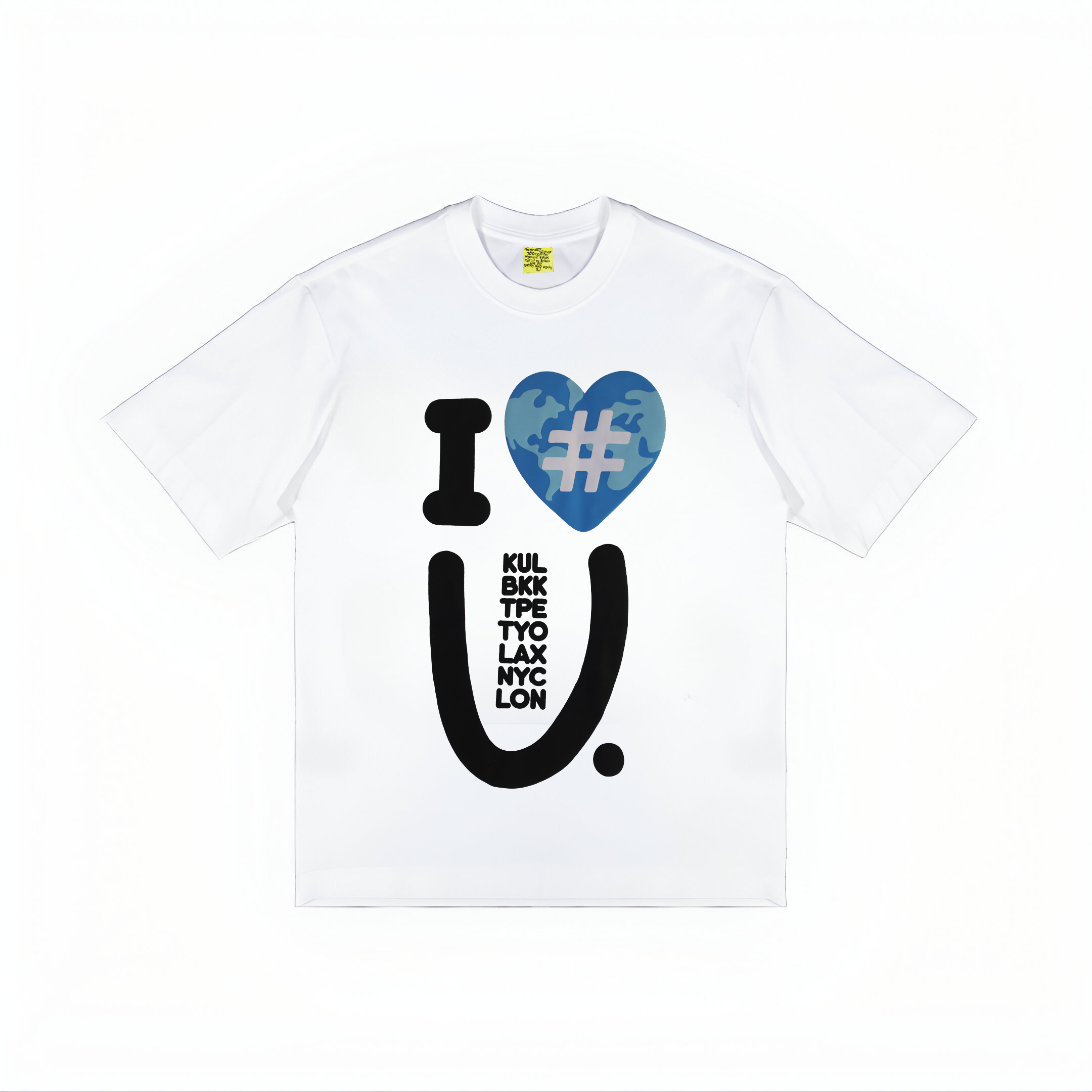 WTP x UM 「BOARDING」Tシャツ | ホワイト