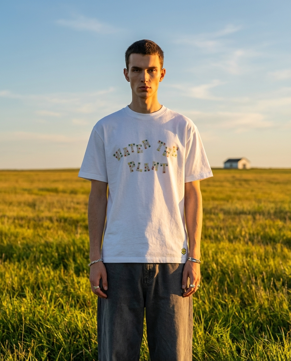 Lucky Charm Tee | White