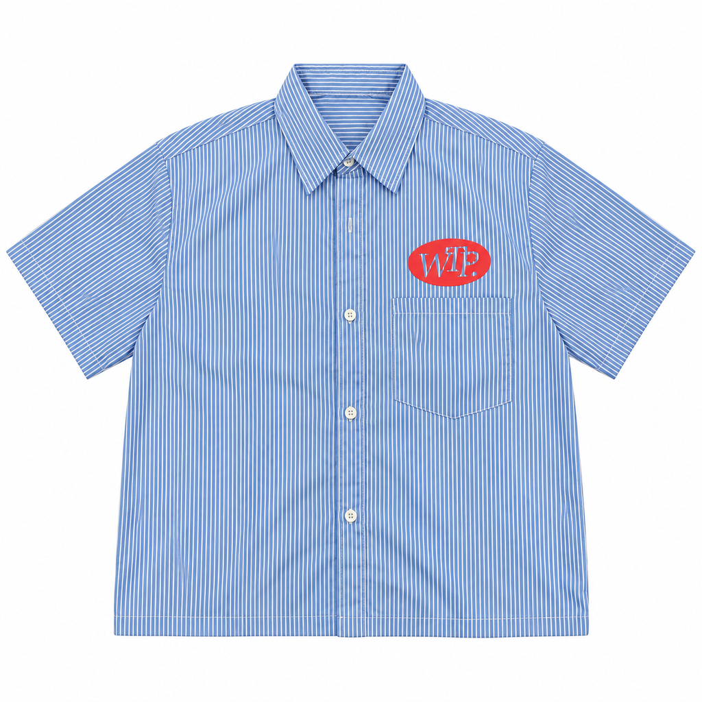 Metro Stripe Shirt | Blue