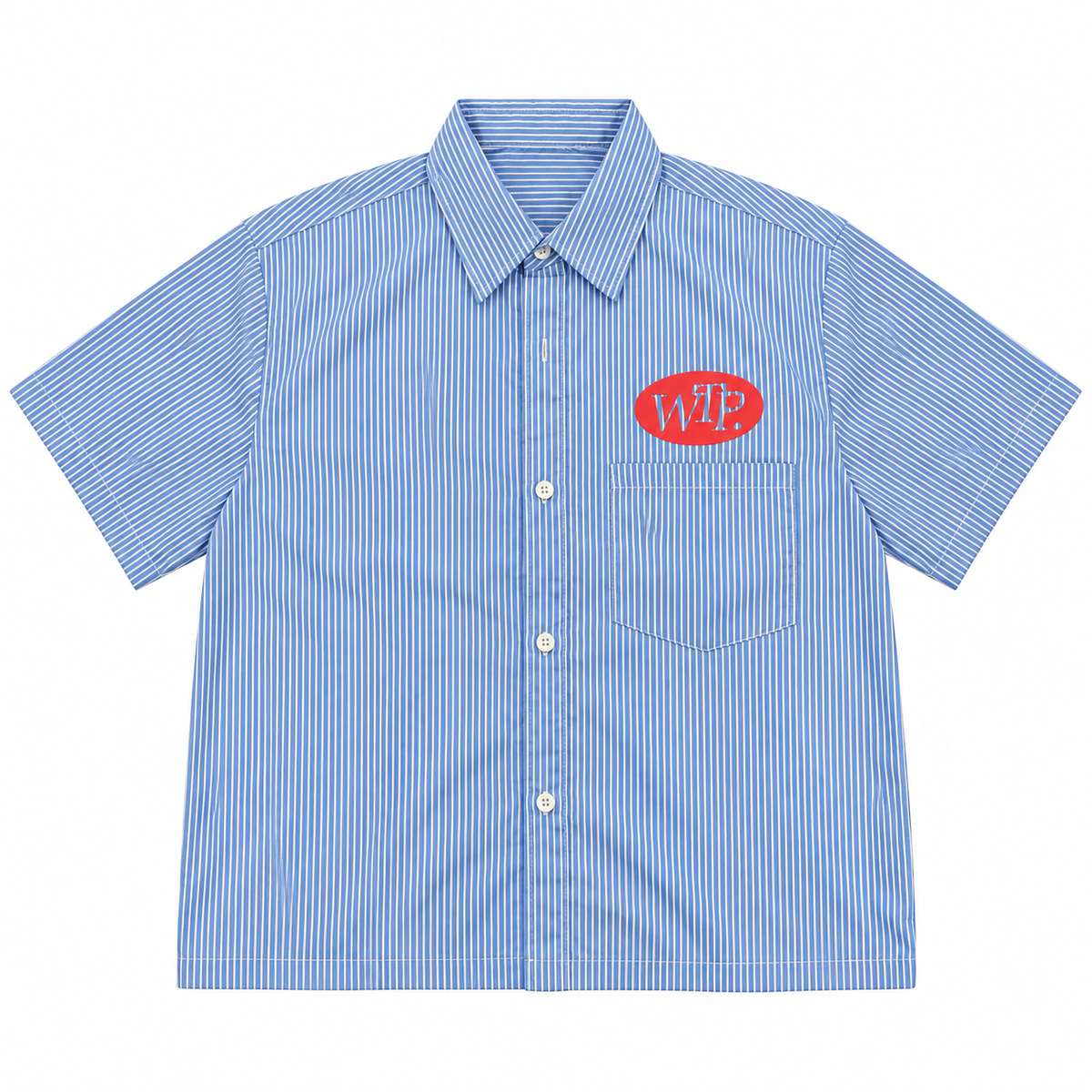 Metro Stripe Shirt | Blue