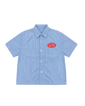 Metro Stripe Shirt | Blue
