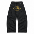 "Ori Logo" Denim Jeans | Black
